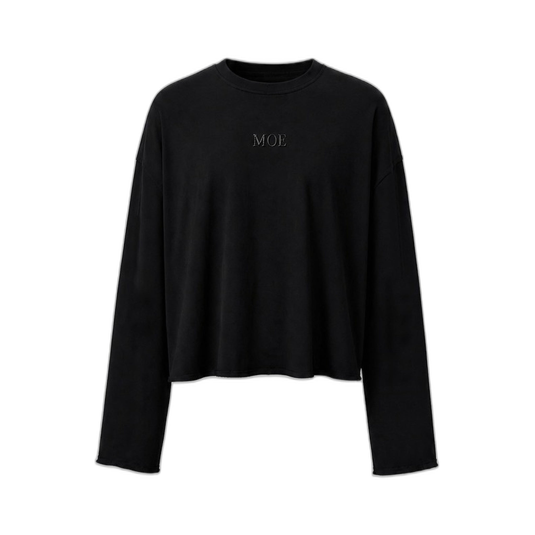 MOE Longsleeve in Schwarz