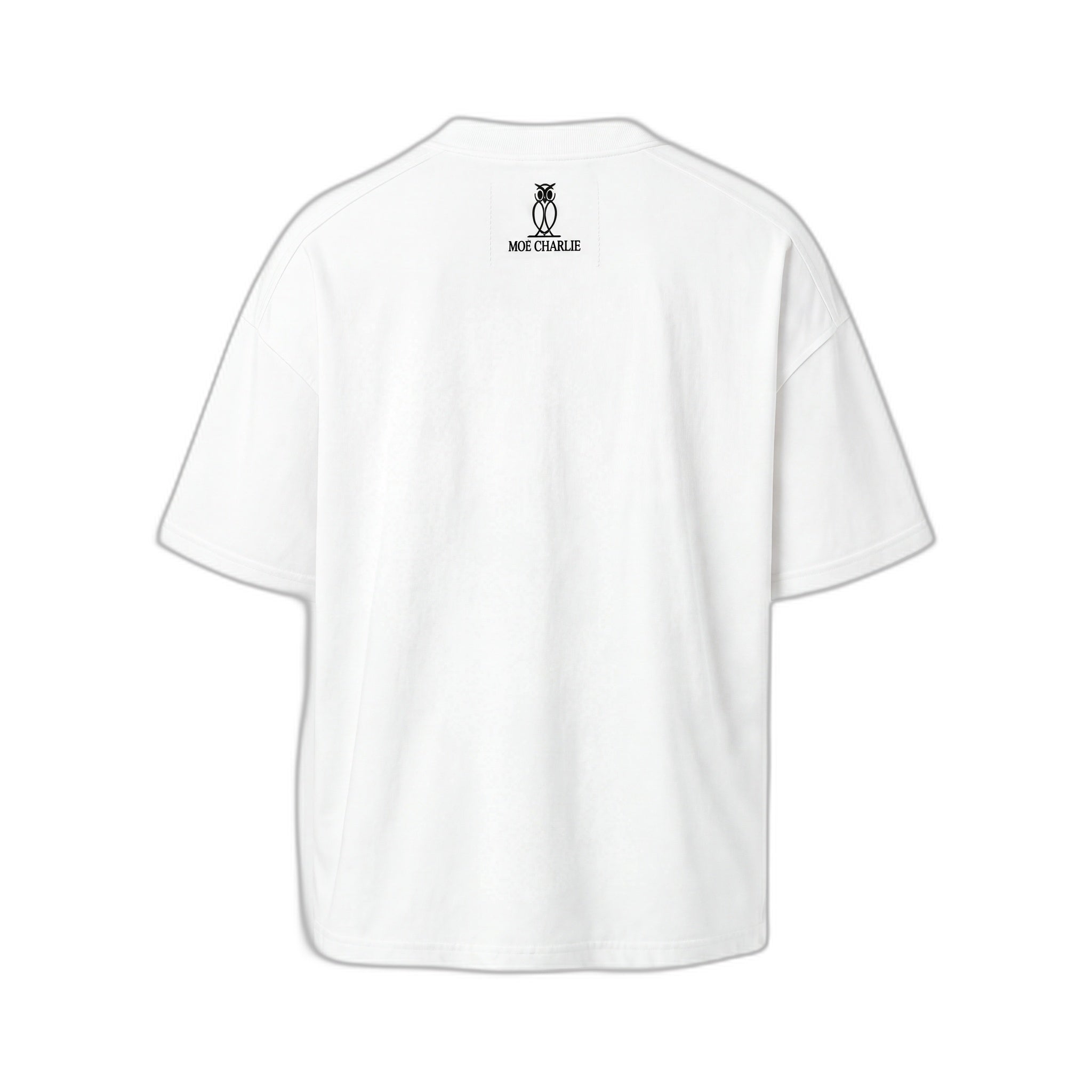 Till We Die Oversize T-Shirt in Weiß
