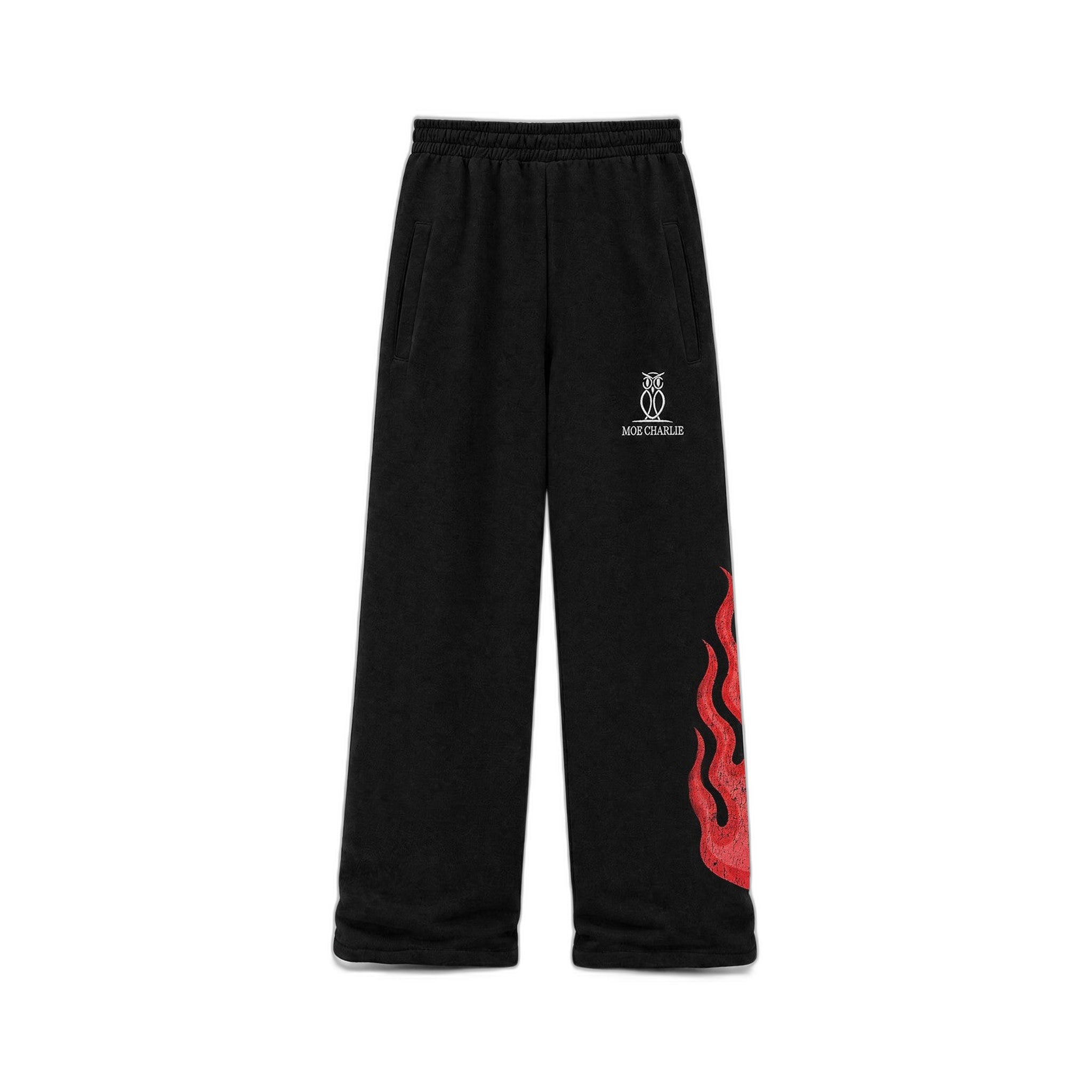 Flame Jogger in Schwarz