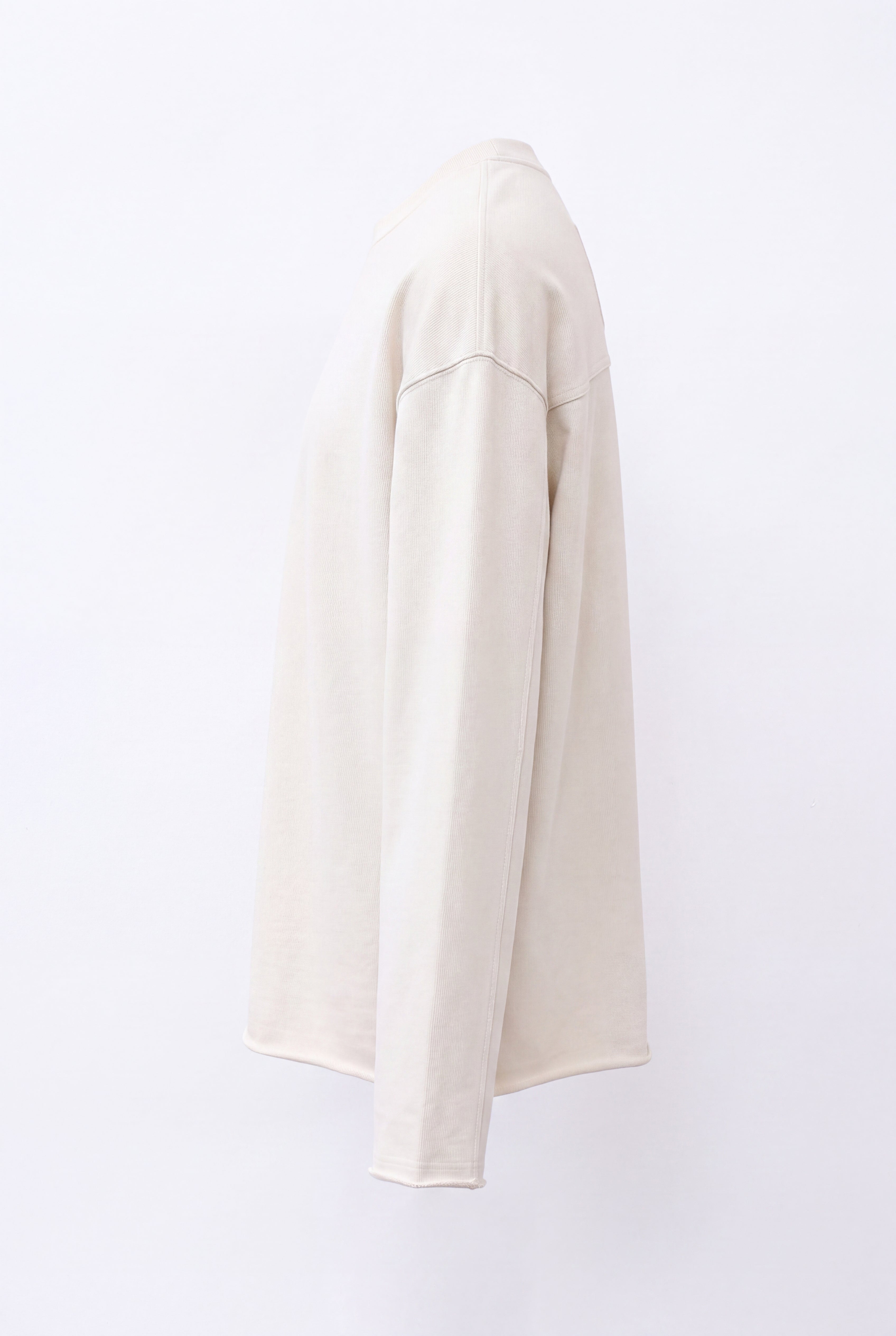 MOE Longsleeve in Creme Pink Logo