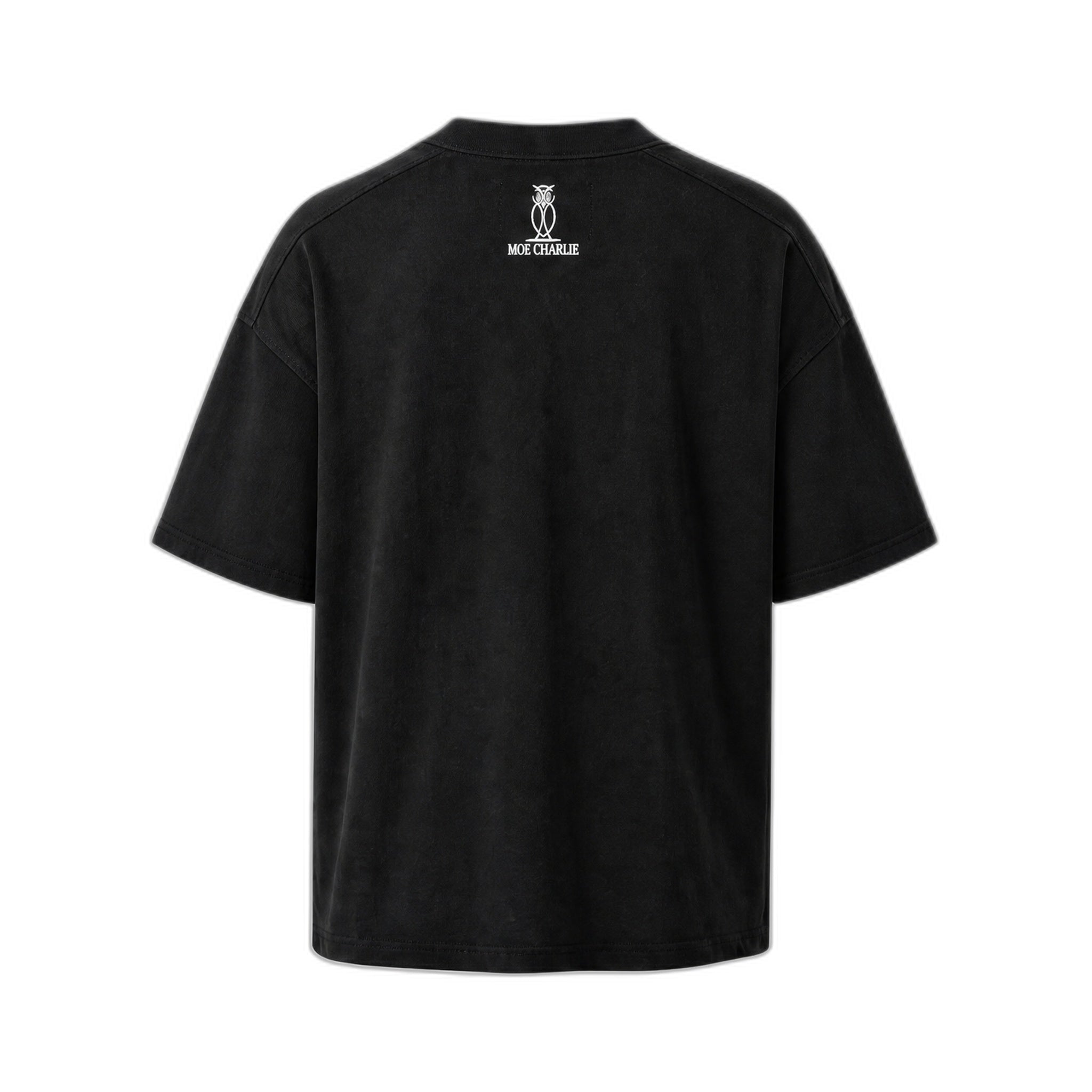 Till We Die Oversize T-Shirt in Schwarz