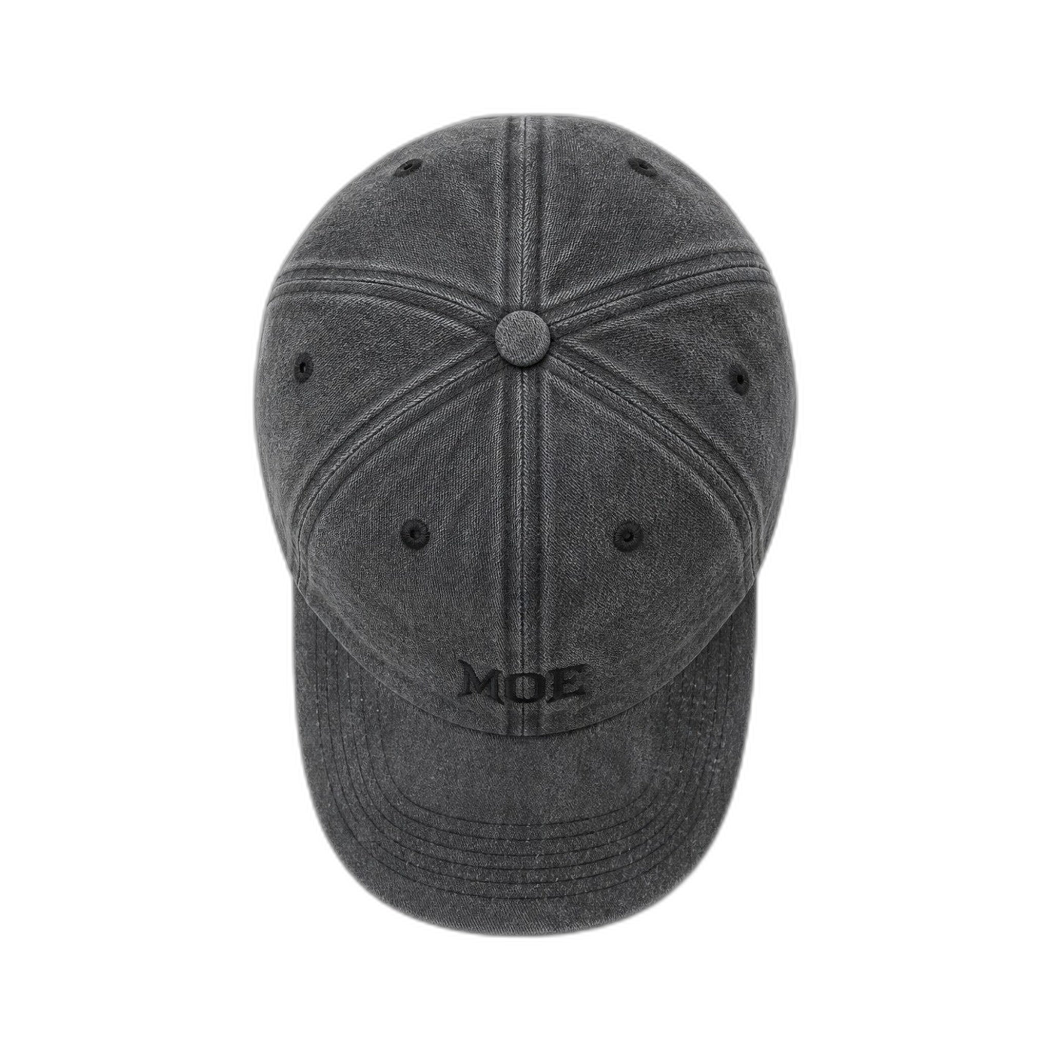 MOE Vintage Cap in Schwarz