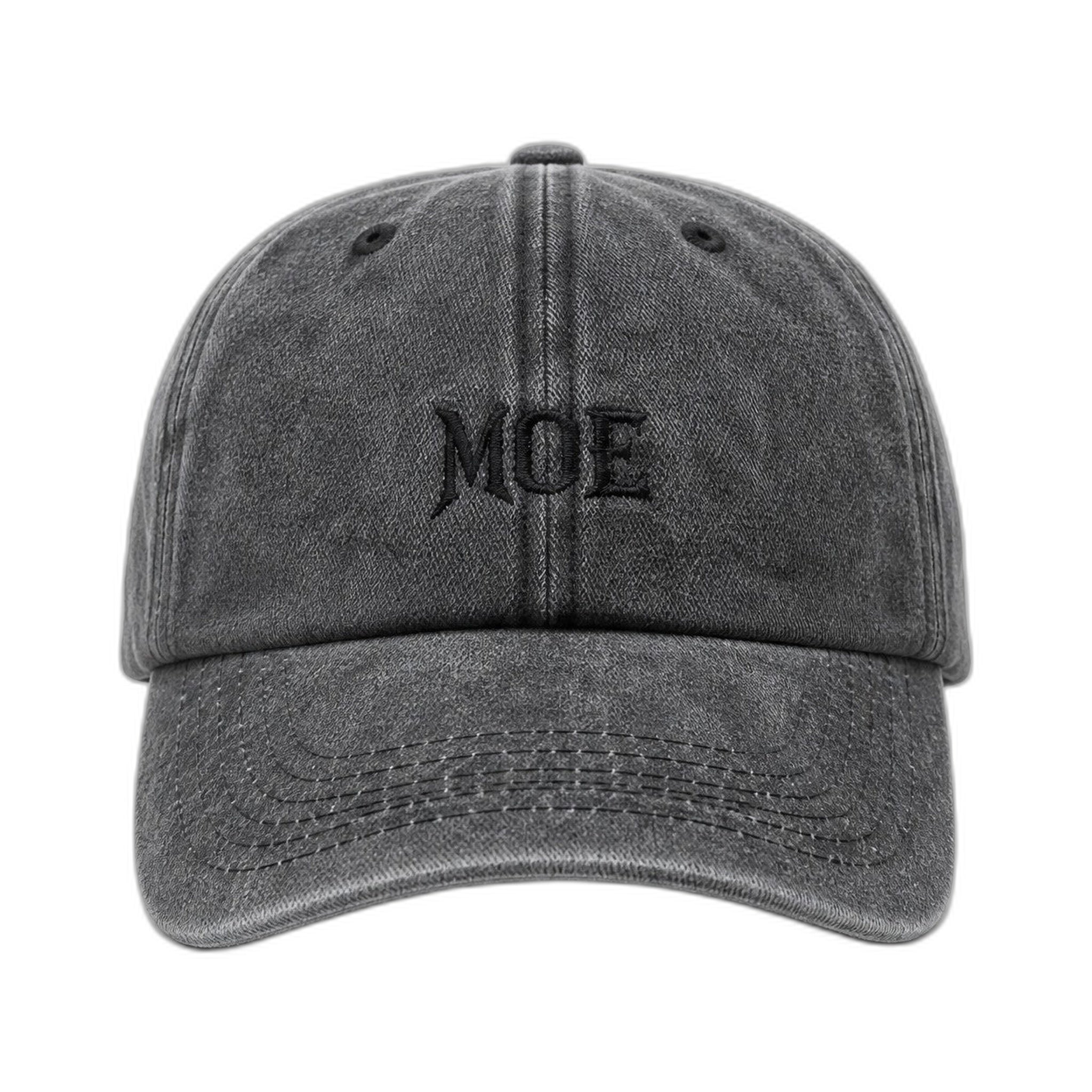 MOE Vintage Cap in Schwarz